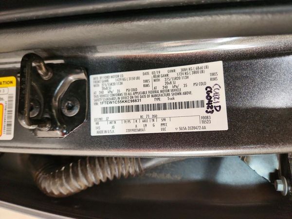 2019 FORD F150