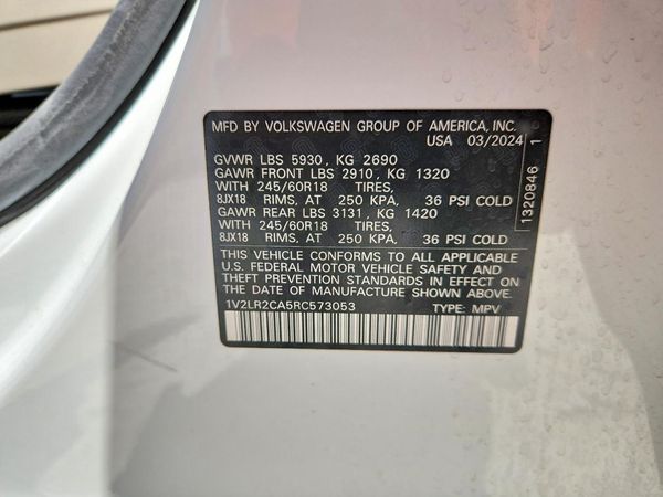 2024 VOLKSWAGEN ATLAS