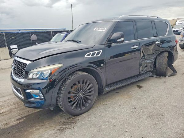 2017 INFINITI QX80 — DSFA — Front 3/4