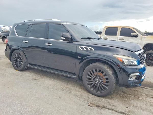 2017 INFINITI QX80 — Passenger 3/4
