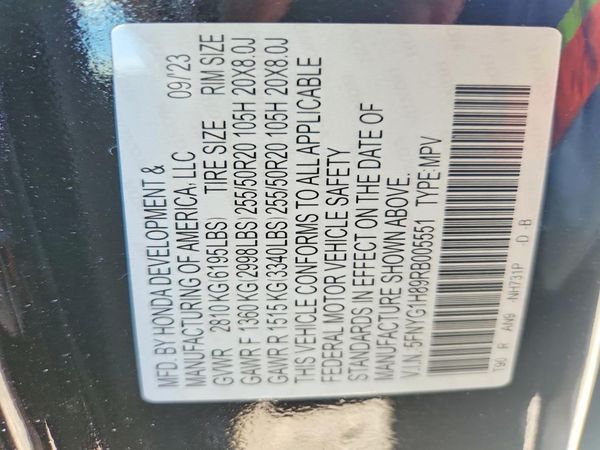 2024 HONDA PILOT