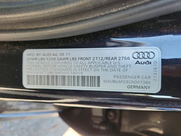 2012 AUDI A6 quattro