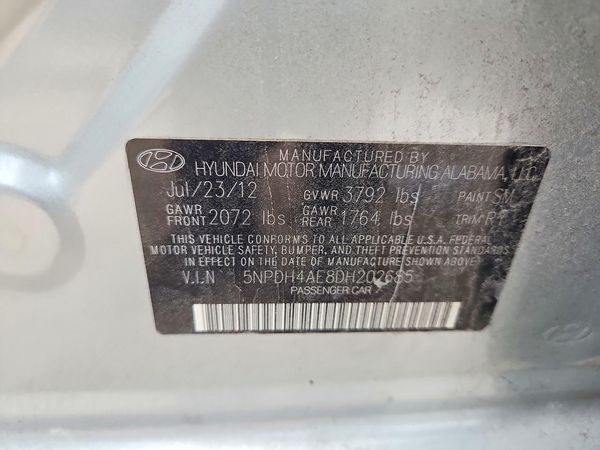 2013 HYUNDAI ELANTRA
