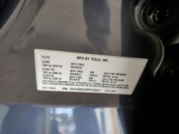 2023 TESLA MODEL Y