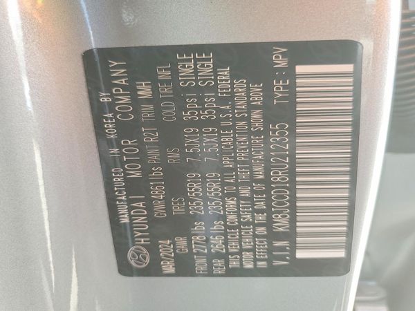 2024 HYUNDAI TUCSON SEL Convenience