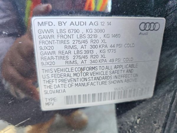 2015 AUDI Q7 Premium Plus