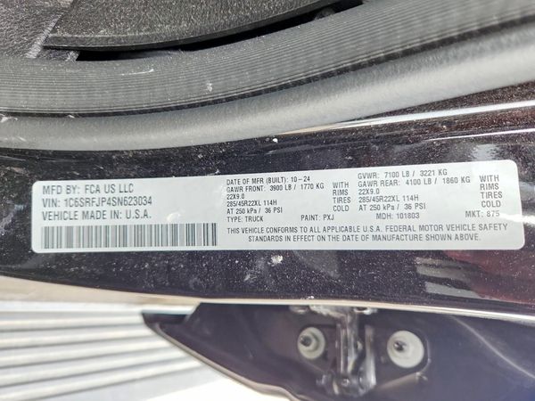 2025 RAM 1500