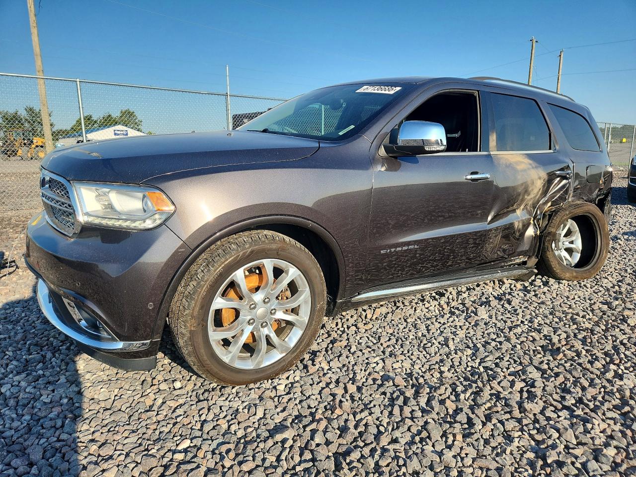 2018 DODGE DURANGO Citadel — Front 3/4