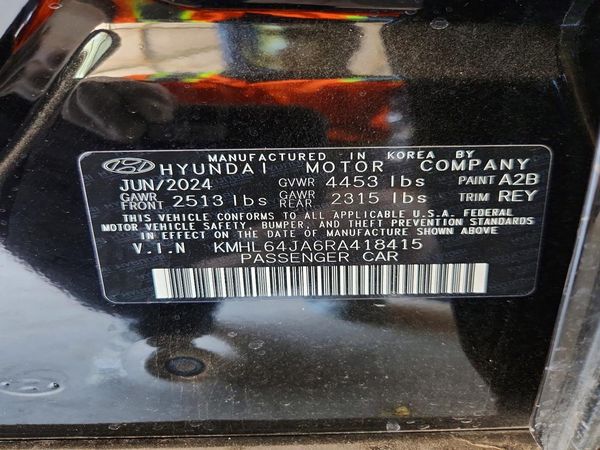 2024 HYUNDAI SONATA