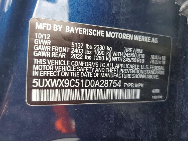 2013 BMW X3 xDrive28i