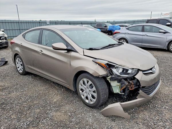2014 HYUNDAI ELANTRA GLS(Middle) — Passenger 3/4
