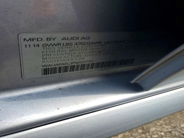 2015 AUDI A4 Premium
