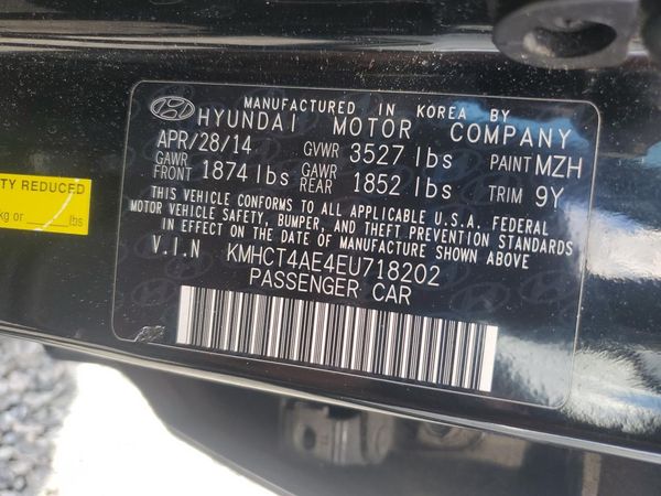 2014 HYUNDAI ACCENT 5DR GS / 4DR GLS