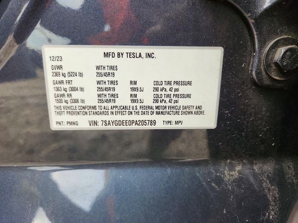 2023 TESLA MODEL Y