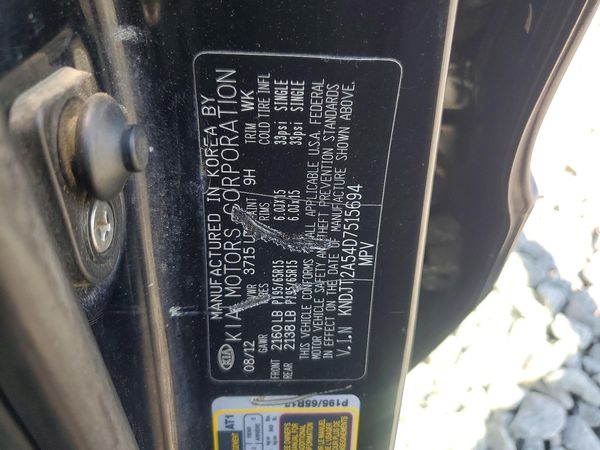 2013 KIA SOUL All Trims