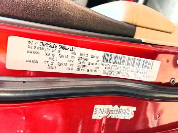 2013 DODGE DURANGO Citadel — VINS