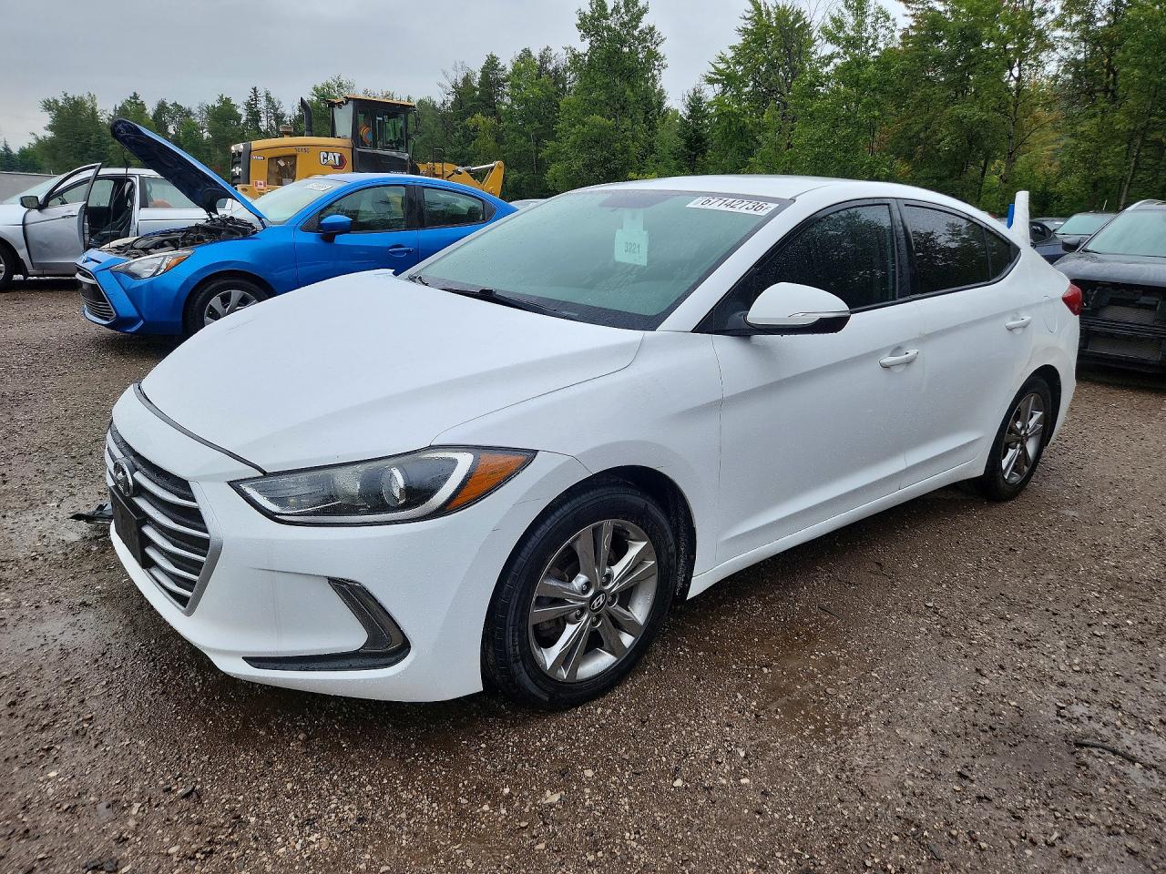 2017 HYUNDAI ELANTRA — Front 3/4