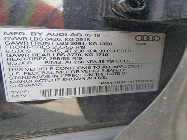 2019 AUDI Q7