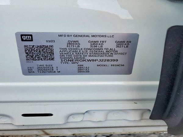 2023 CHEVROLET TRAVERSE LT