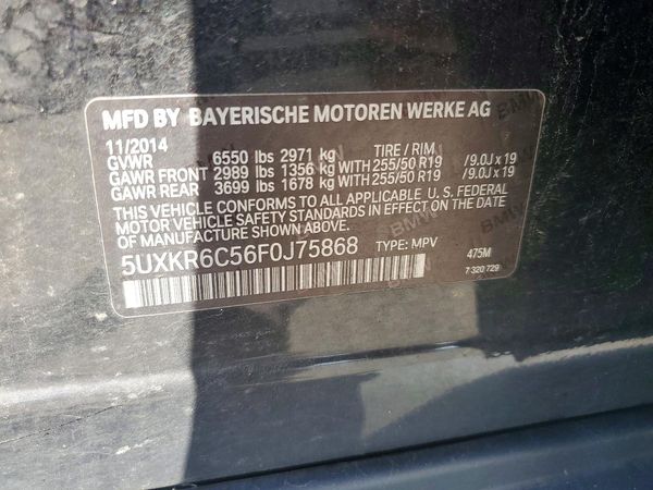 2015 BMW X5