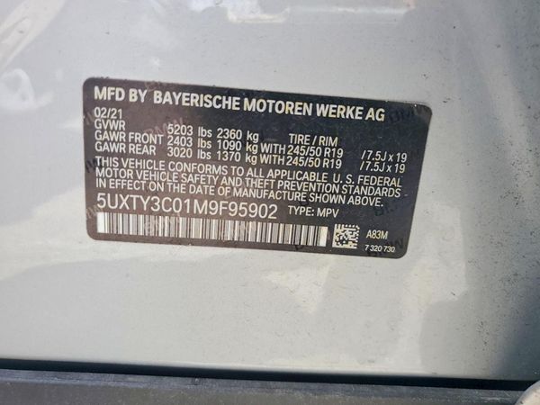 2021 BMW X3