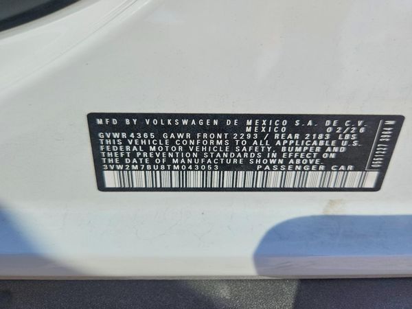 2026 VOLKSWAGEN JETTA