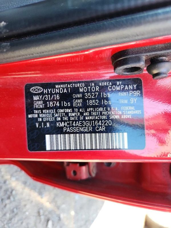2016 HYUNDAI ACCENT GS / GLS