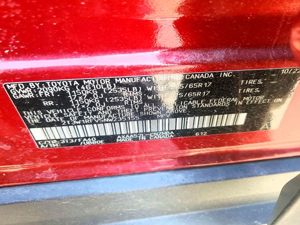 2022 TOYOTA RAV4