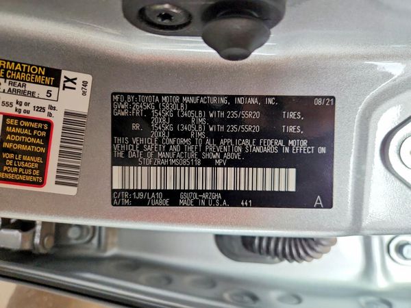 2021 TOYOTA HIGHLANDER
