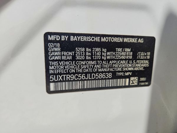2018 BMW X3