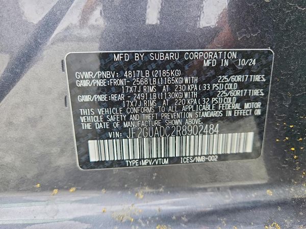 2024 SUBARU CROSSTREK Premium