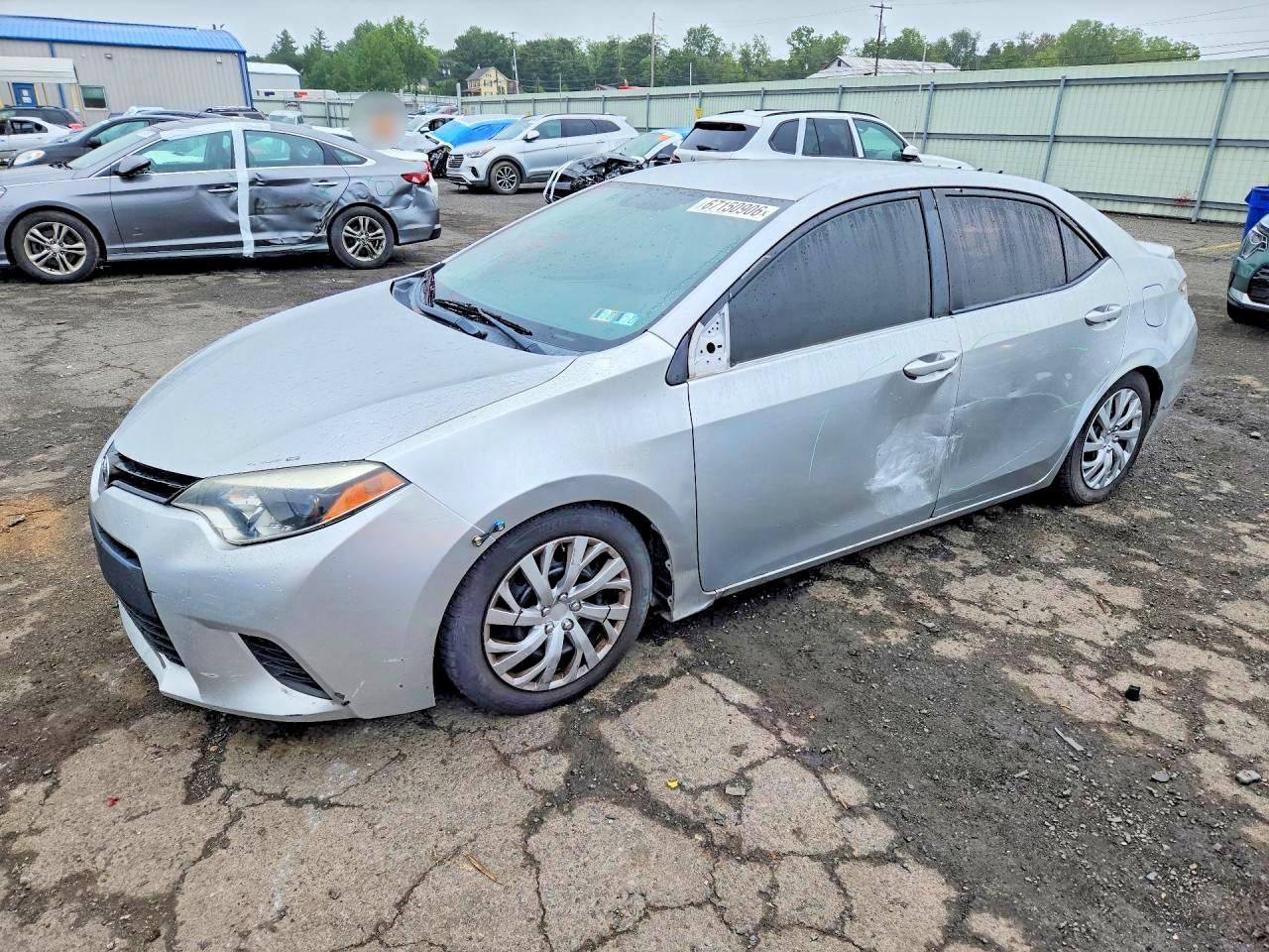 2014 TOYOTA COROLLA L/LE