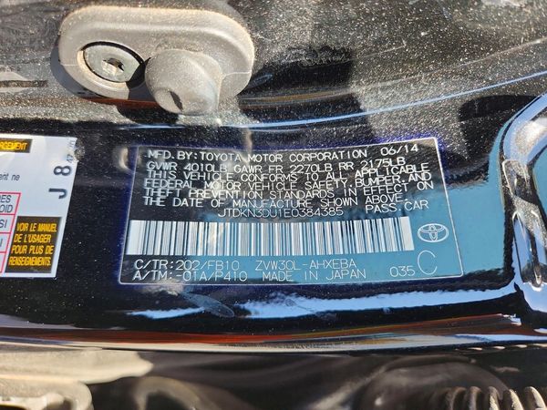 2014 TOYOTA PRIUS