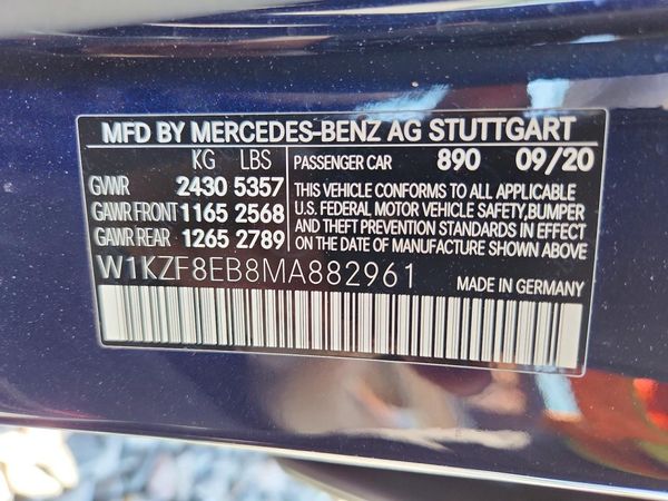 2021 MERCEDES-BENZ E
