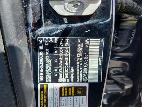 2016 MERCEDES-BENZ GLE GLE350