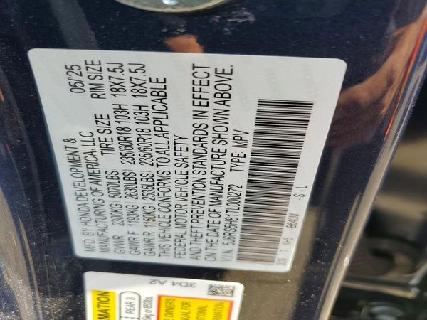 2026 HONDA CR-V