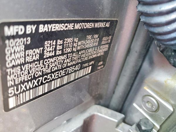 2014 BMW X3 xDrive35i