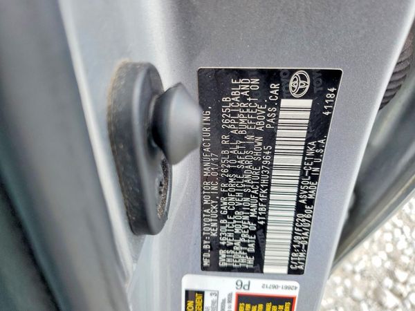 2017 TOYOTA CAMRY LE/SE/XLE/XSE
