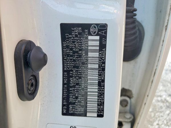 2013 TOYOTA COROLLA