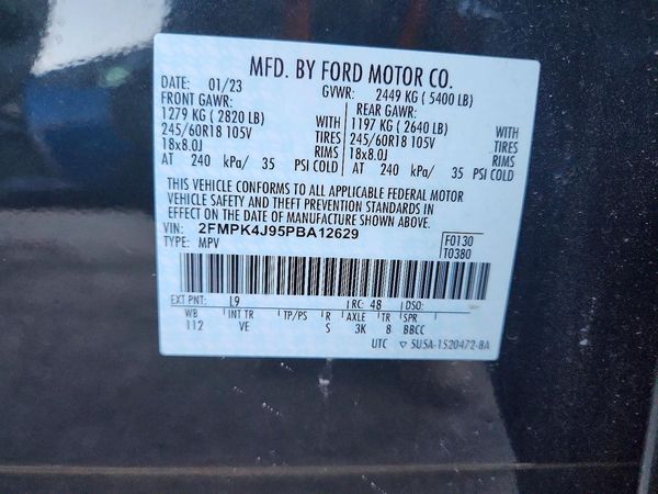 2023 FORD EDGE SEL
