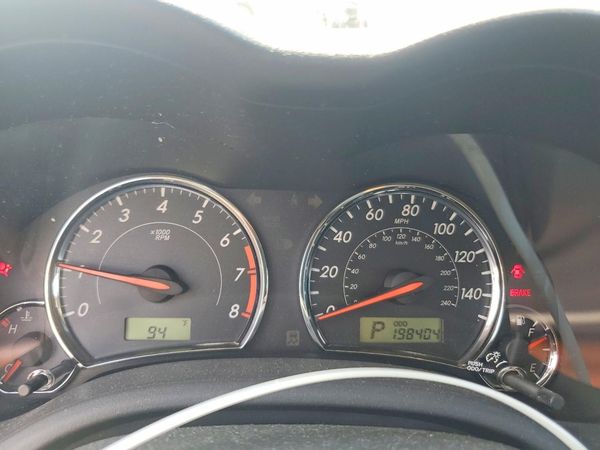 2012 TOYOTA COROLLA
