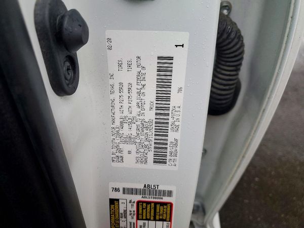 2020 TOYOTA TUNDRA Platinum Grade