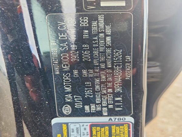 2017 KIA FORTE