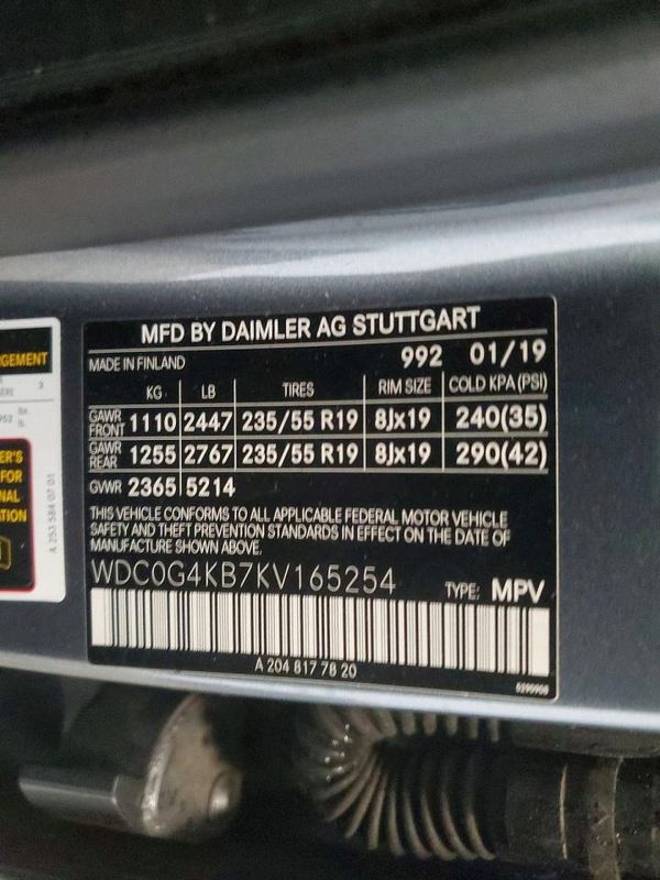 2019 MERCEDES-BENZ GLC