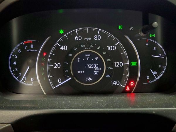 2012 HONDA CRV EX-L — ODOM