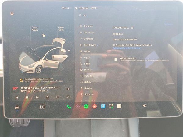 2022 TESLA MODEL 3