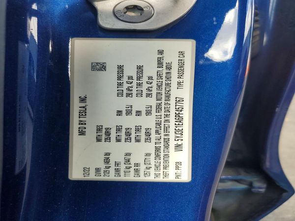2023 TESLA MODEL 3
