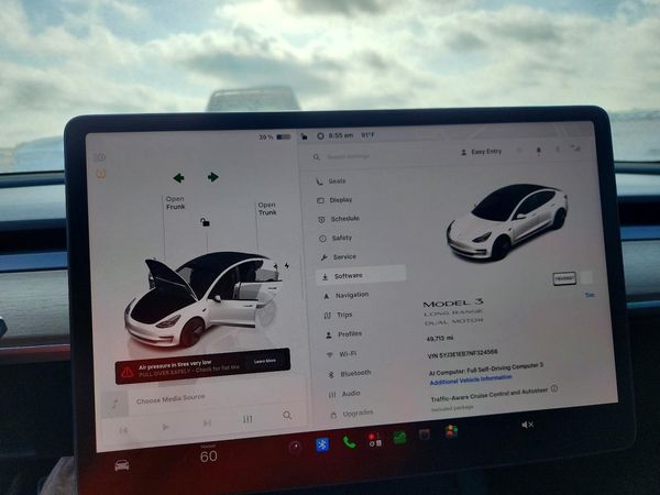 2022 TESLA MODEL 3 — ODOM