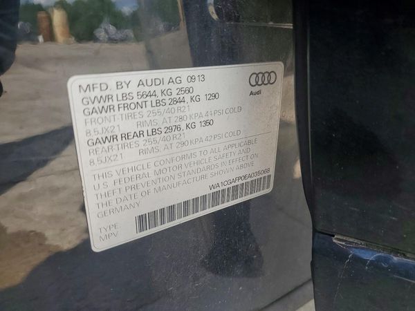 2014 AUDI SQ5 Premium Plus