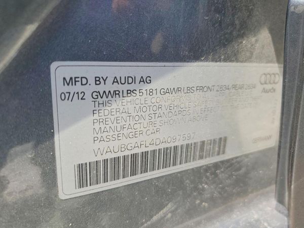 2013 AUDI S4